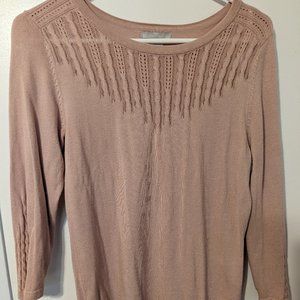 H&M Pink Sweater size small